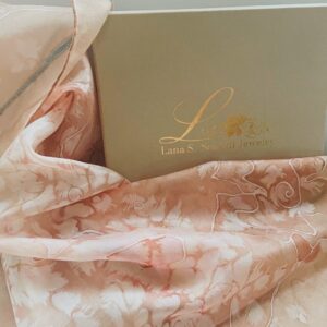 Svilena marama slikana rukom ~ Rose ~