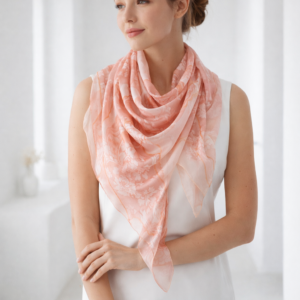 Velika svilena marama ~Mandala Rose ~